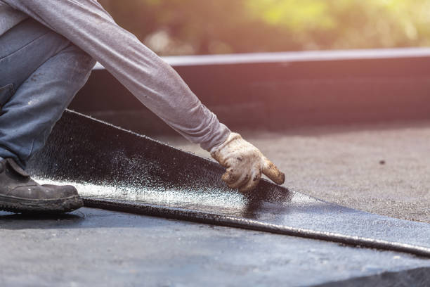Professional Exterior Waterproofing technician working in Clinton, OH